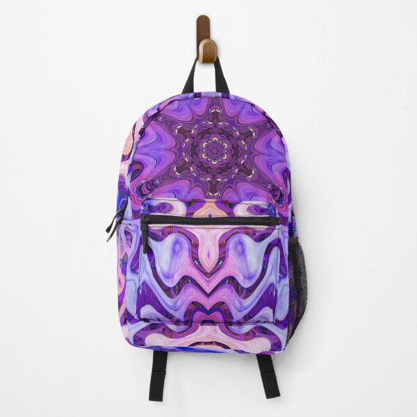 Item preview, Boho Vibes Abstract Mandala Maximalism Hippie Style Eclectic Mix of Pink Purple Blue Lilac 3 of 16 designed and sold by Beachy.