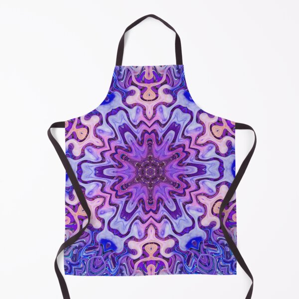 Item preview, Boho Vibes Abstract Mandala Maximalism Hippie Style Eclectic Mix of Pink Purple Blue Lilac 3 of 16 designed and sold by Beachy.