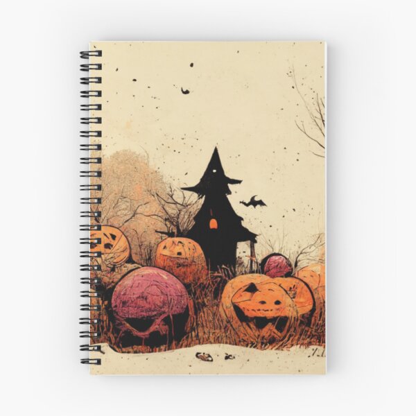 Item preview, groovy pumpkins spooky house designed and sold by Mirochan80.