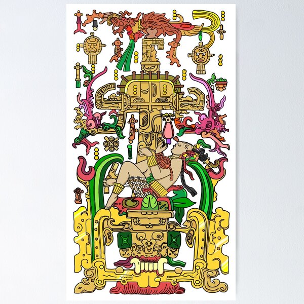 Item preview, King Pakal designed and sold by dtkindling.
