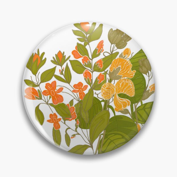 Item preview, Flores botánicas y palmeras designed and sold by paperpark.