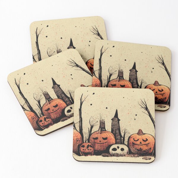 Item preview, Groovy pumpkins spooky house designed and sold by Mirochan80.