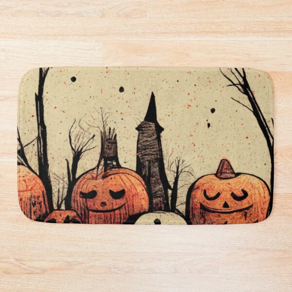 Item preview, Groovy pumpkins spooky house designed and sold by Mirochan80.