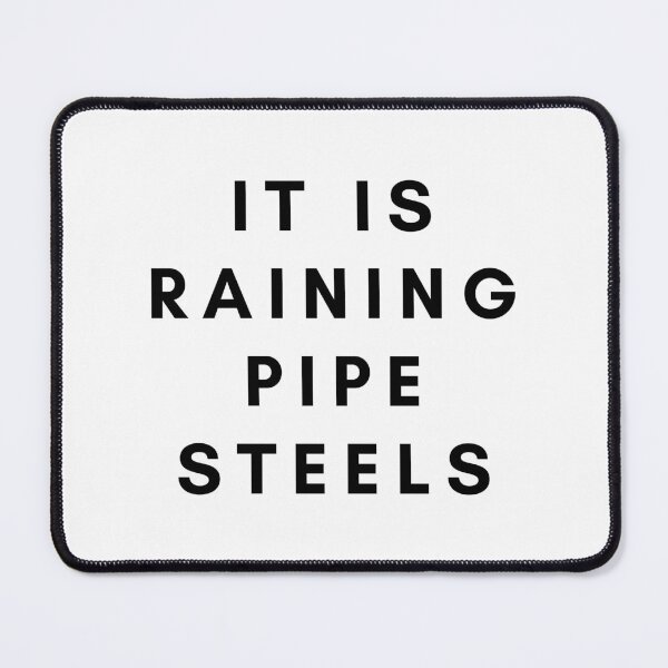 Item preview, Dutch saying spreekwoord it is raining pipe steels funny - white designed and sold by ArtsySue.