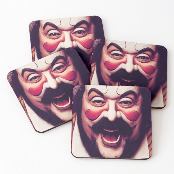 Item preview, Pavarotti Clow in I Pagliacci - Portrait designed and sold by NonSonoKoreano.