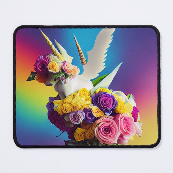 Item preview, Pride Unicorn Bouquet with corns and flowers designed and sold by NonSonoKoreano.