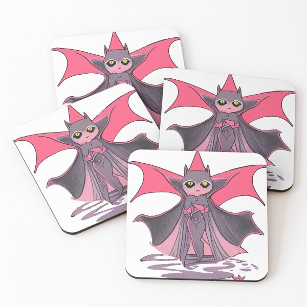 Item preview, Halloween Bat Witch Pink designed and sold by MindGlowArt.