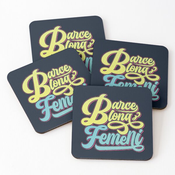Item preview, Barcelona Femeni Typography designed and sold by Numero14.