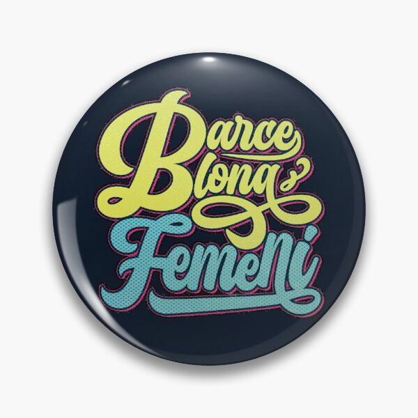 Item preview, Barcelona Femeni Typography designed and sold by Numero14.