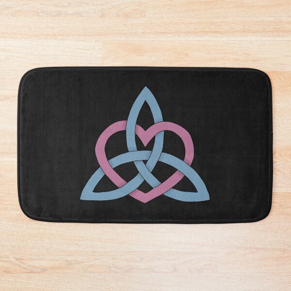 Item preview, Pink and Blue Triquetra Heart  designed and sold by Becky-Marie.
