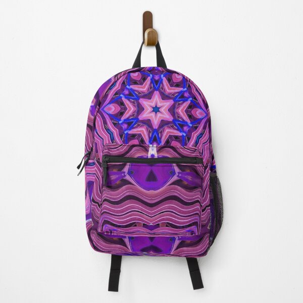 Item preview, Boho Vibes Abstract Mandala Maximalism Hippie Style Eclectic Mix of Pink Purple Blue Lilac 4 of 16 designed and sold by Beachy.