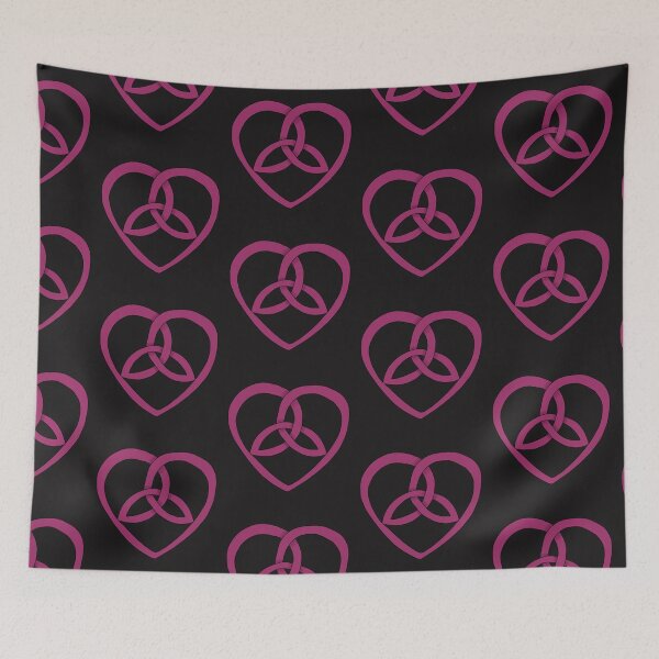 Item preview, Pink Triquetra Heart  designed and sold by Becky-Marie.