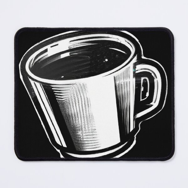 Item preview, Black (and White) Coffee  designed and sold by EverythingA-D.