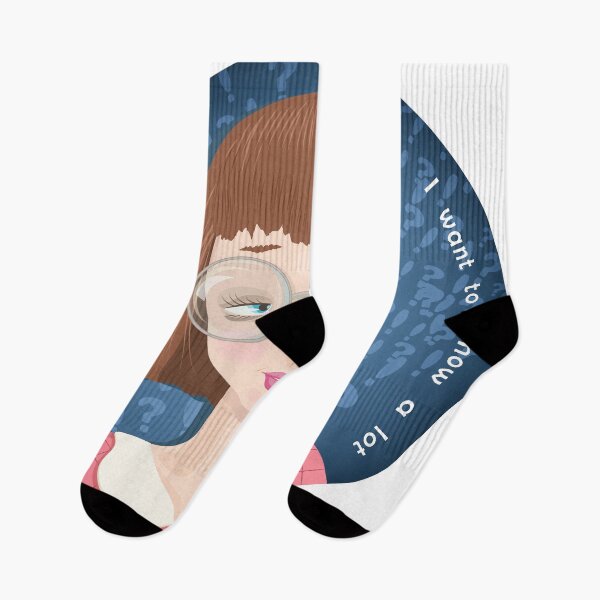 Item preview, Avatar geek girl I want to know a lot designed and sold by MArtSpace.