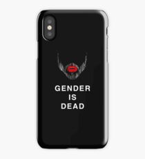 GENDER IS DEAD - BLACK iPhone Case