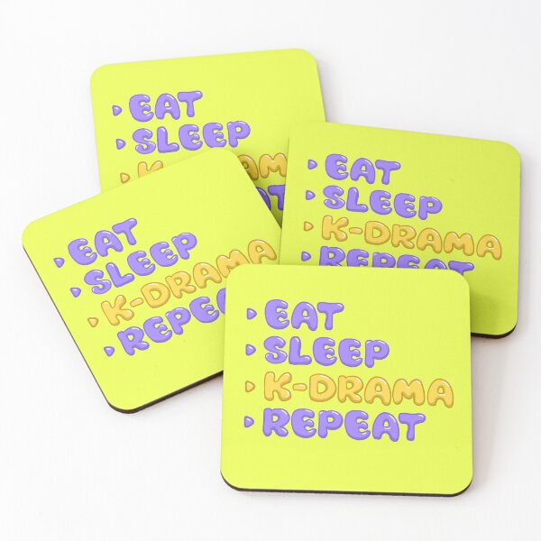 Item preview, Eat, Sleep, K-Drama, Repeat designed and sold by Artyerke.