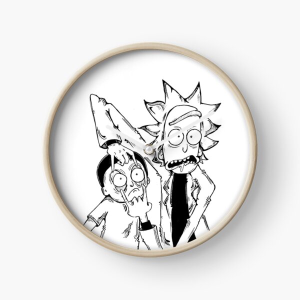 Rick and Morty Clock