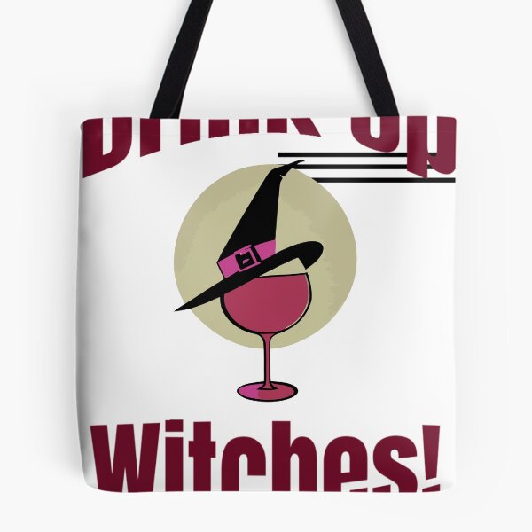 Item preview, Drink Up Witches Halloween Red Wine Lover  designed and sold by MindGlowArt.