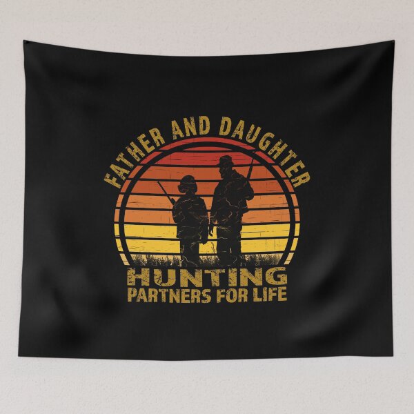 Item preview, Father And Daughter Hunting Partners For Life designed and sold by david parry.