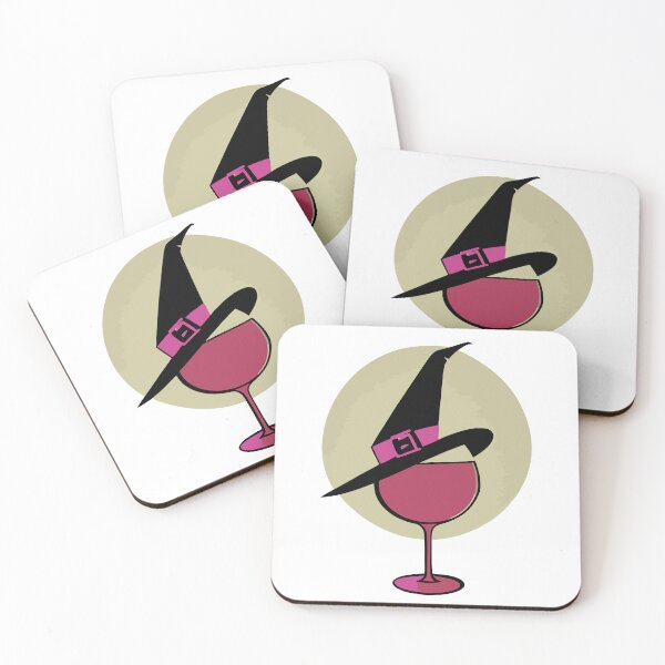 Item preview, Witches and Wine Halloween Red Wine Lover  designed and sold by MindGlowArt.