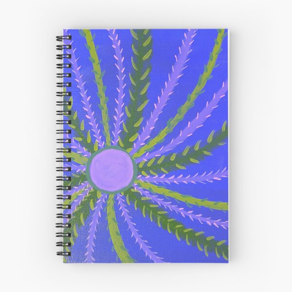 Item preview, Feather Flower in Blue designed and sold by jessienebulous.