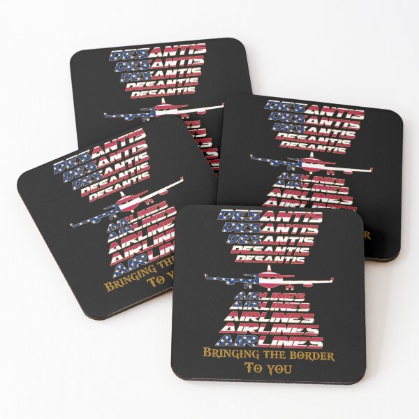 Item preview, Desantis airlines bringing the border to you,V555.  designed and sold by Chakilogy.