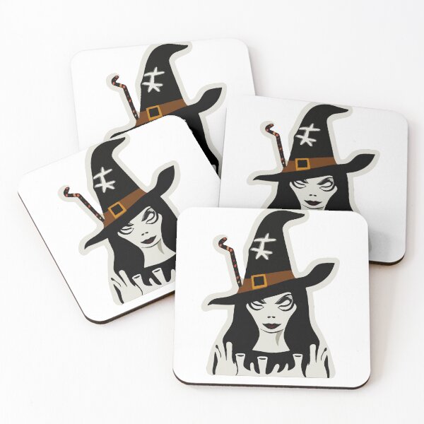 Item preview, Spooky Witch Halloween Design designed and sold by MindGlowArt.