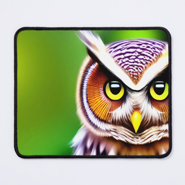 Item preview, owl on a green background designed and sold by OverAltruist.