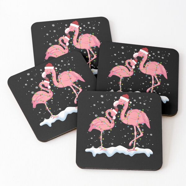 Item preview, Funny Flamingos Christmas, Funny Christmas, Flamingo Shirt designed and sold by LAWRENCE-MORROW.