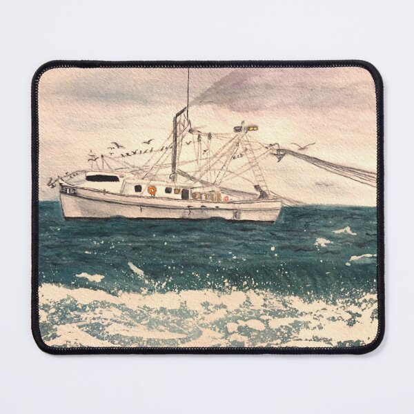 Item preview, Shrimp Boat designed and sold by LCRobertsonArt.