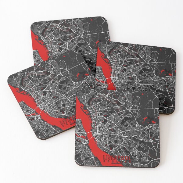 Item preview, Liverpool City Map of England - Oriental designed and sold by deMAP.