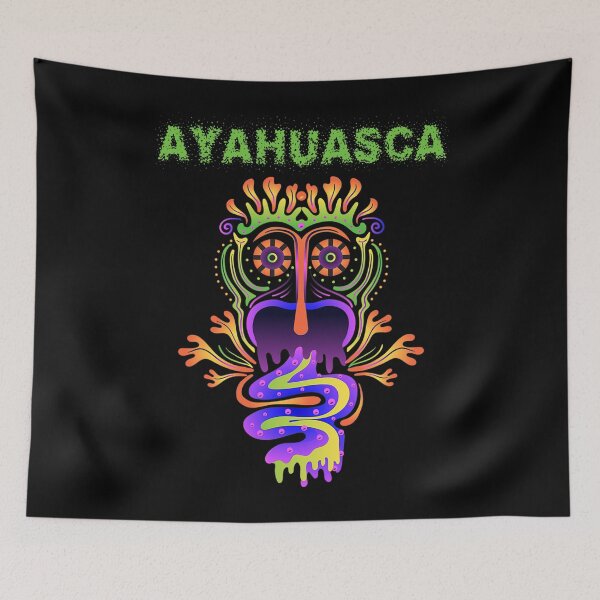 Item preview, Ayahuasca Shipibo Tribe Art DMT Psychedelic Spirit designed and sold by shockedsupply44.