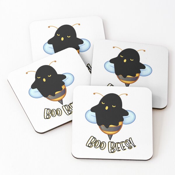Item preview, BOO BEES tshirts bee ghost tshirt cute ghost halloween tshirt designed and sold by sunlightdesign.