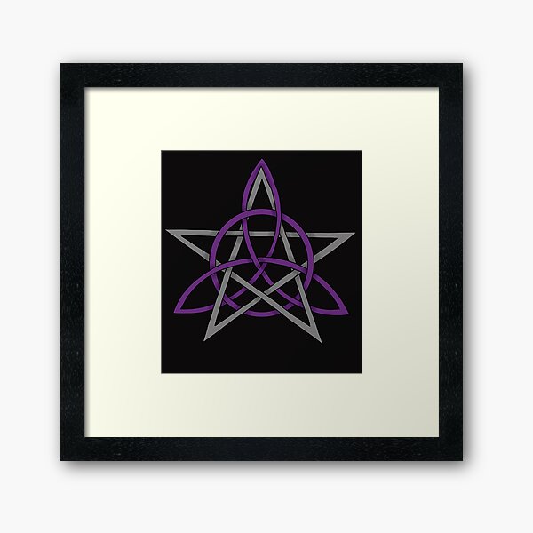 Item preview, Pentagram with triquetra  designed and sold by Becky-Marie.