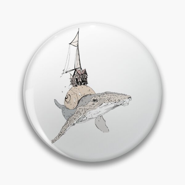 Item preview, Fantasy flying whale  designed and sold by AnthonyVdV.