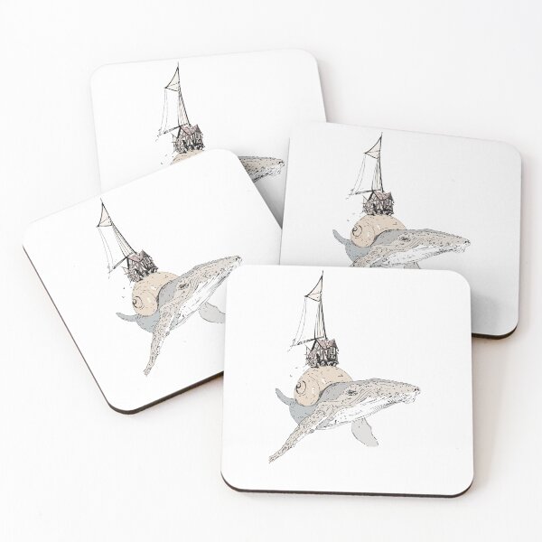 Item preview, Fantasy flying whale  designed and sold by AnthonyVdV.