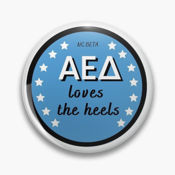Item preview, AED Loves the Heels Pin/Button designed and sold by Ceren Iz.