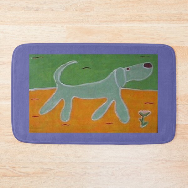 Item preview, Dusty the Dog (periwinkle version) designed and sold by CharlieDingler.