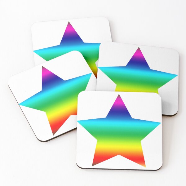 Item preview, Rainbow Star Duvet Bedspread designed and sold by deanworld.