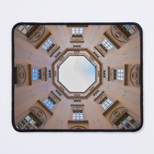 Item preview, The octagonal courtyard in Milan designed and sold by pietrofoto.