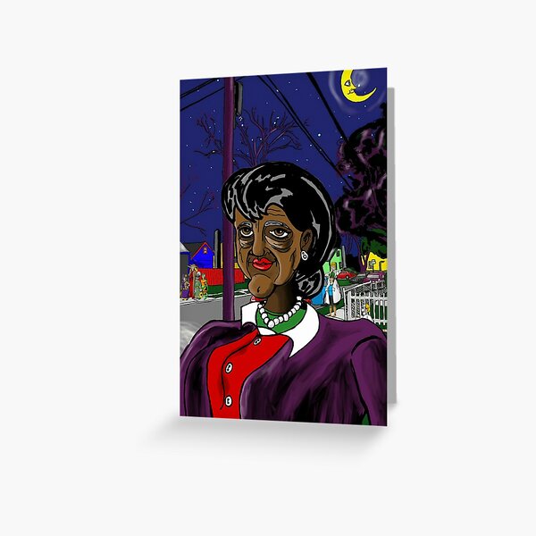The Fraudulent Aunt Greeting Card