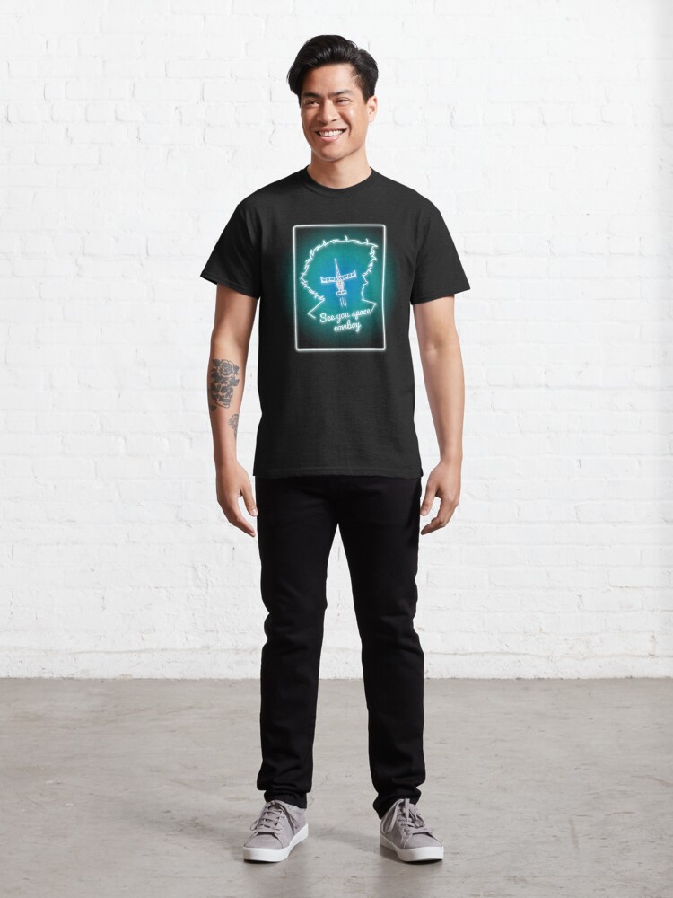 Alternate view of Neon space cowboy Classic T-Shirt