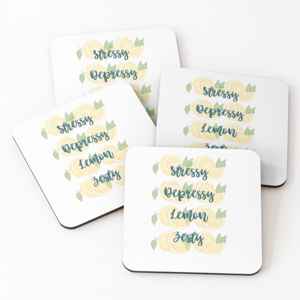 Item preview, Stressy Depressy Lemon Zesty designed and sold by urfaveshortie.