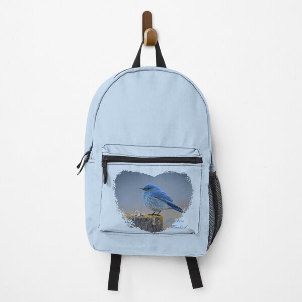Item preview, Mountain Bluebird Heart designed and sold by Whisperingpeaks.