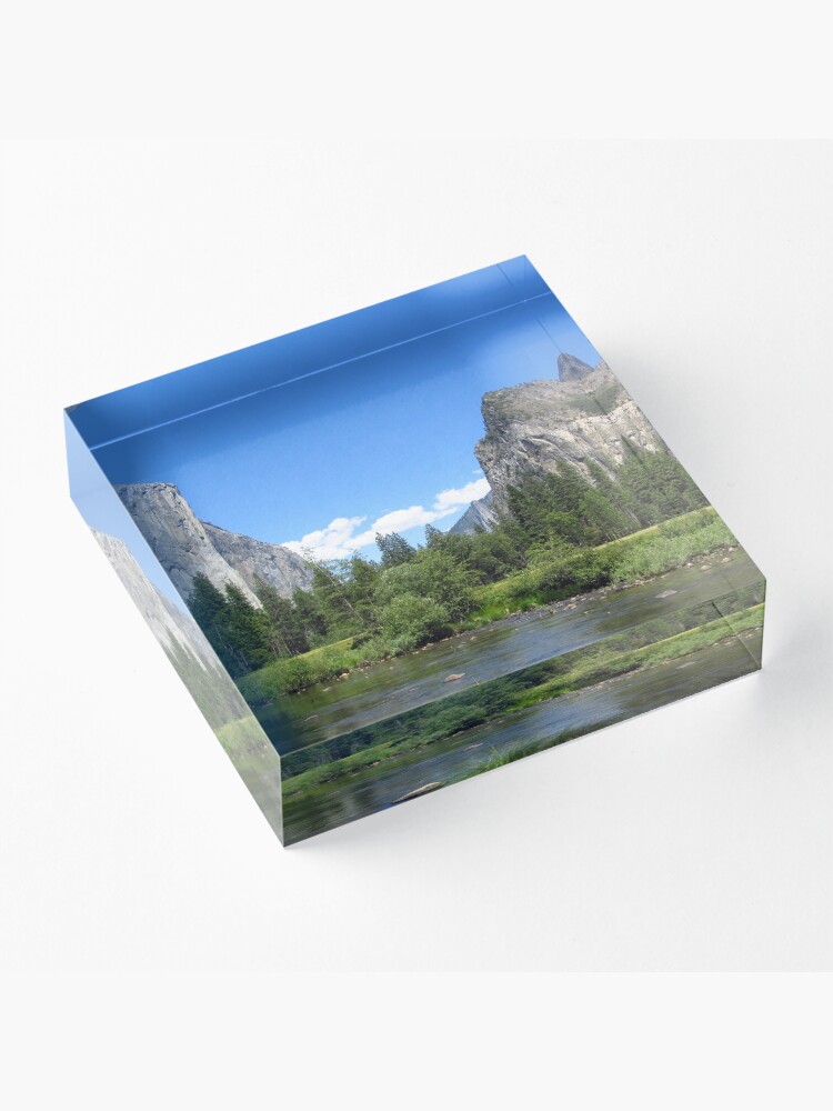 Alternate view of Yosemite National Park Sticker Acrylic Block