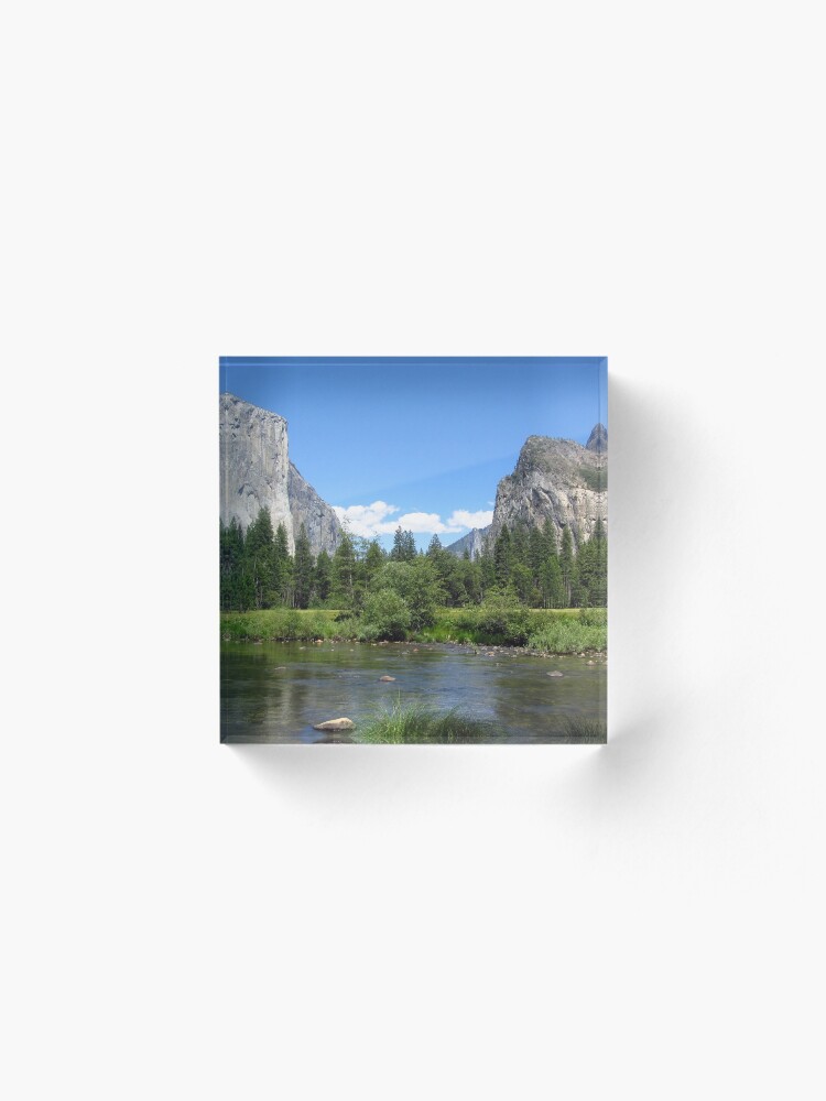 Alternate view of Yosemite National Park Sticker Acrylic Block