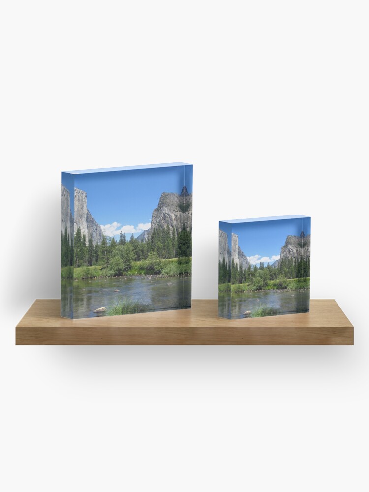 Alternate view of Yosemite National Park Sticker Acrylic Block