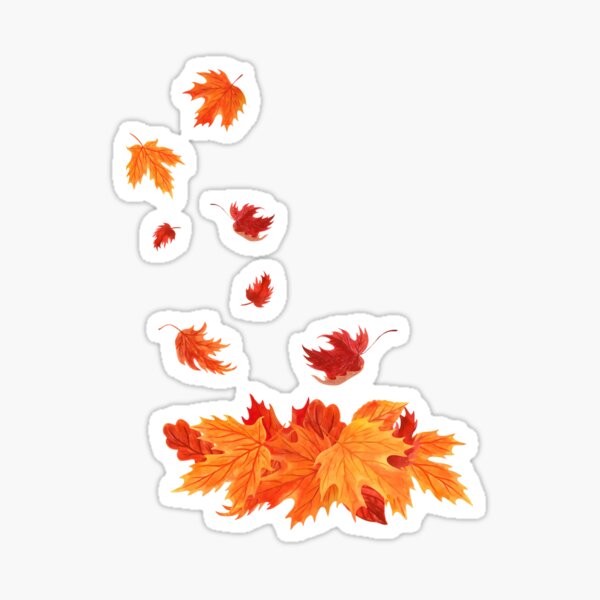Item preview, Falling Autumn Leaves designed and sold by Shirtey.