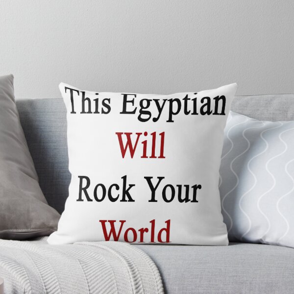 Item preview, This Egyptian Will Rock Your World  designed and sold by supernova23.