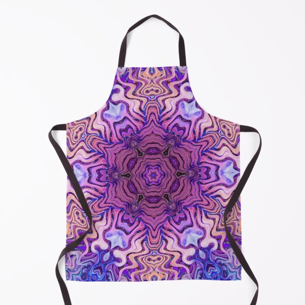 Item preview, Boho Vibes Abstract Mandala Maximalism Hippie Style Eclectic Mix of Lilac Blue Purple Pink 5 of 16 designed and sold by Beachy.